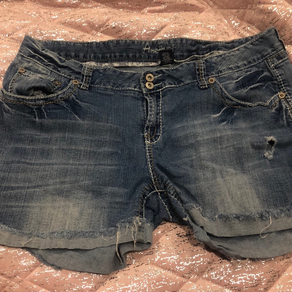 Amethyst Cutoff Shorts